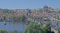 Pražský hrad, Karlův most, Vltava
