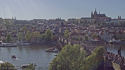 Pražský hrad, Karlův most, Vltava