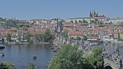 Pražský hrad, Karlův most, Vltava