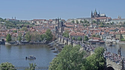 Pražský hrad, Karlův most, Vltava