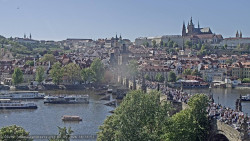 Pražský hrad, Karlův most, Vltava