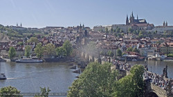 Pražský hrad, Karlův most, Vltava