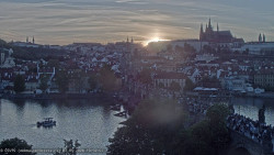 Pražský hrad, Karlův most, Vltava