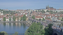 Pražský hrad, Karlův most, Vltava