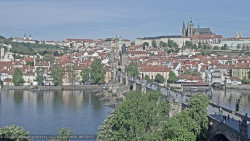 Pražský hrad, Karlův most, Vltava