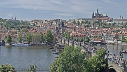 Pražský hrad, Karlův most, Vltava