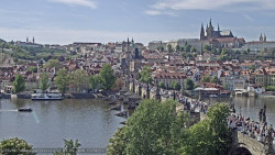 Pražský hrad, Karlův most, Vltava
