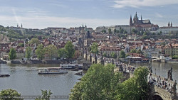 Pražský hrad, Karlův most, Vltava