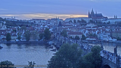 Pražský hrad, Karlův most, Vltava