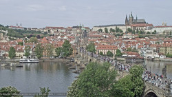 Pražský hrad, Karlův most, Vltava