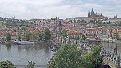 Pražský hrad, Karlův most, Vltava