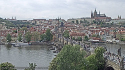 Pražský hrad, Karlův most, Vltava