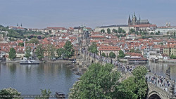 Pražský hrad, Karlův most, Vltava