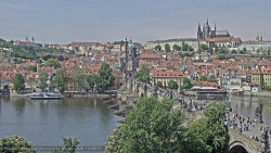Pražský hrad, Karlův most, Vltava