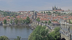 Pražský hrad, Karlův most, Vltava