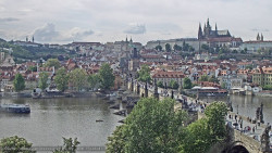Pražský hrad, Karlův most, Vltava