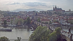 Pražský hrad, Karlův most, Vltava