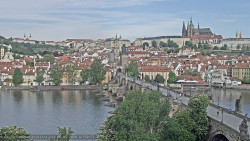 Pražský hrad, Karlův most, Vltava