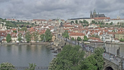 Pražský hrad, Karlův most, Vltava