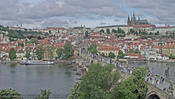 Pražský hrad, Karlův most, Vltava