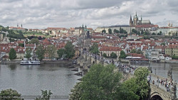 Pražský hrad, Karlův most, Vltava