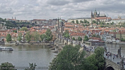 Pražský hrad, Karlův most, Vltava