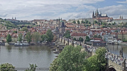 Pražský hrad, Karlův most, Vltava