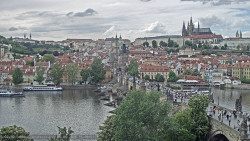 Pražský hrad, Karlův most, Vltava