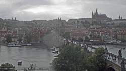 Pražský hrad, Karlův most, Vltava