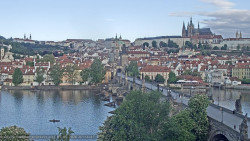 Pražský hrad, Karlův most, Vltava