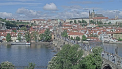 Pražský hrad, Karlův most, Vltava
