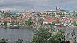 Pražský hrad, Karlův most, Vltava