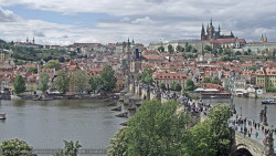 Pražský hrad, Karlův most, Vltava