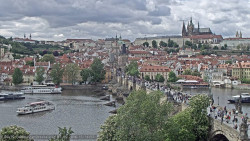 Pražský hrad, Karlův most, Vltava