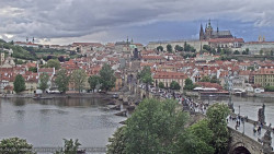 Pražský hrad, Karlův most, Vltava