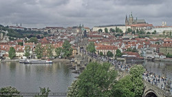 Pražský hrad, Karlův most, Vltava