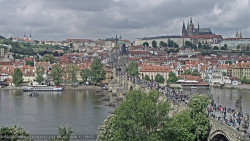 Pražský hrad, Karlův most, Vltava