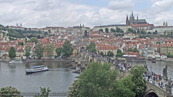 Pražský hrad, Karlův most, Vltava
