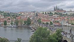 Pražský hrad, Karlův most, Vltava
