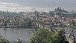 Pražský hrad, Karlův most, Vltava