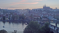 Pražský hrad, Karlův most, Vltava
