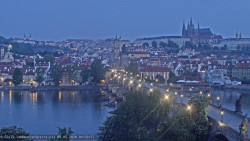 Pražský hrad, Karlův most, Vltava