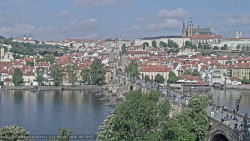 Pražský hrad, Karlův most, Vltava