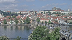 Pražský hrad, Karlův most, Vltava