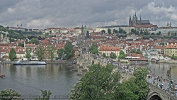 Pražský hrad, Karlův most, Vltava