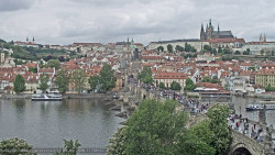 Pražský hrad, Karlův most, Vltava