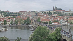 Pražský hrad, Karlův most, Vltava