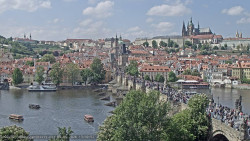 Pražský hrad, Karlův most, Vltava