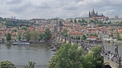 Pražský hrad, Karlův most, Vltava