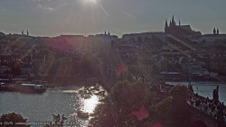 Pražský hrad, Karlův most, Vltava